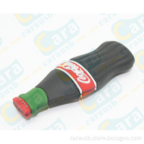 USB 2.0 Coca Cola bottle shape customized can appearance flash disk Pepsi cola bottles cans Usb sticks
